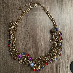 Tangled Look Statement Necklace (vclm)